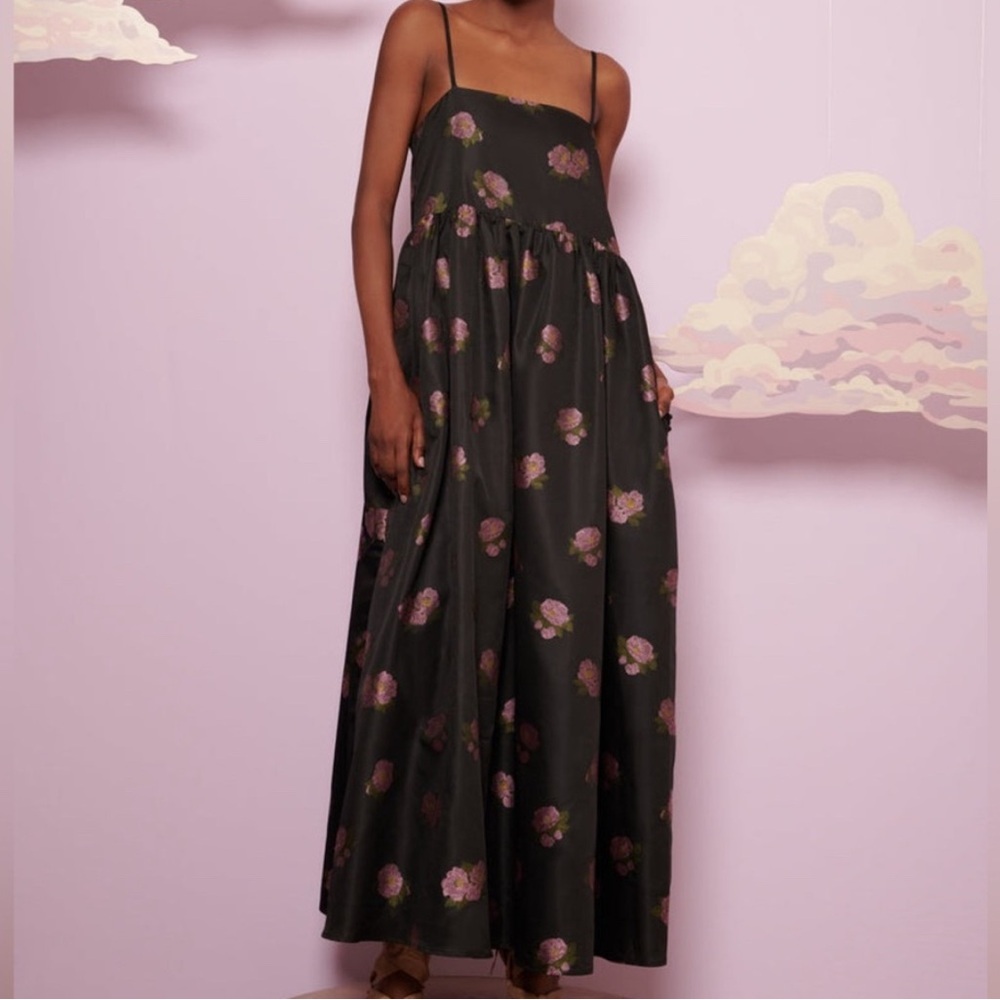 Sister Jane Black Floral Maxi Dress
